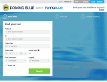 Tablet Screenshot of drivingblue.com